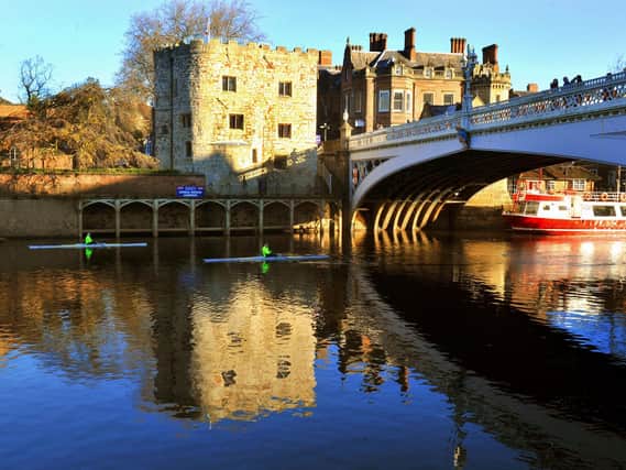 The woman fell from Lendal Bridge into the River Ouse