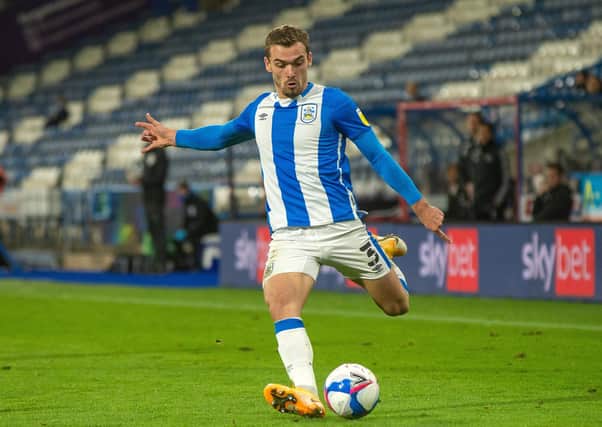 ALWAYS LEARNING: Huddersfield Town's Harry Toffolo. Picture: Bruce Rollinson.