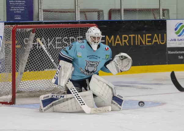 Dmitri Zimozdra is back for another season with Sheffield Steeldogs. Picture courtesy of Peter Best.