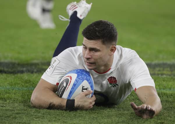 Italian job: England scrum-half Ben Youngs scored two tries and helped England clinch the Six Nations title in Rome - on the day he earned his 100th cap for his country.Picture: AP Photo/Gregorio Borgia