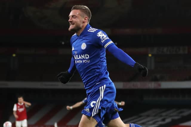 Leicester City's Jamie Vardy. Picture: PA