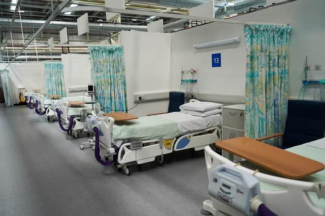 Nearly 150 patients in Yorkshire and the North East were on a ventilator on Tuesday
