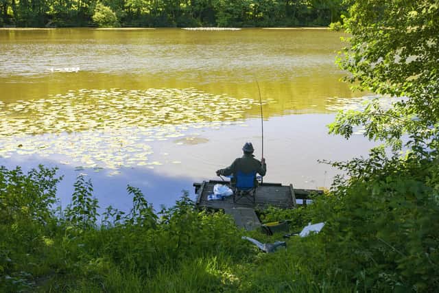 There are calls for fishing lakes to remain open during the lockdown.