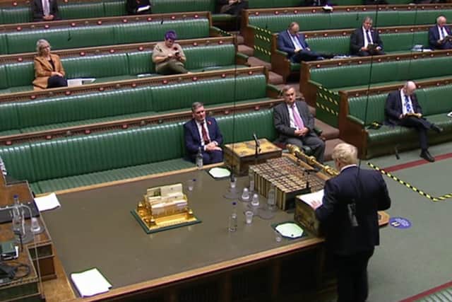 Boris Johnson faced a Commons rebellion this week over the new Covid lockown.