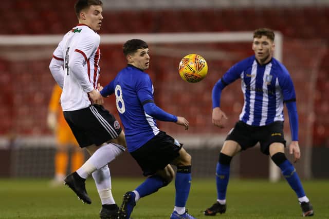 Connor Kirby, in action for Sheffield Wednesday in a Professional Development League North match against Sheffield United last year. Picture: James Wilson/Sportimage