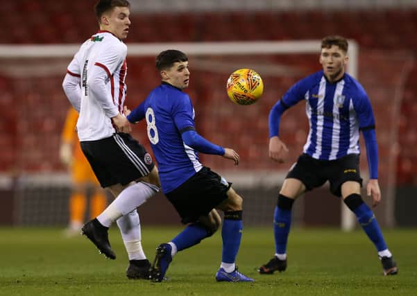 Connor Kirby, in action for Sheffield Wednesday in a Professional Development League North match against Sheffield United last year. Picture: James Wilson/Sportimage