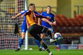 MISSING IN ACTION: Bradford City will be without the injured Lee Novak against Southend. Picture Bruce Rollinson