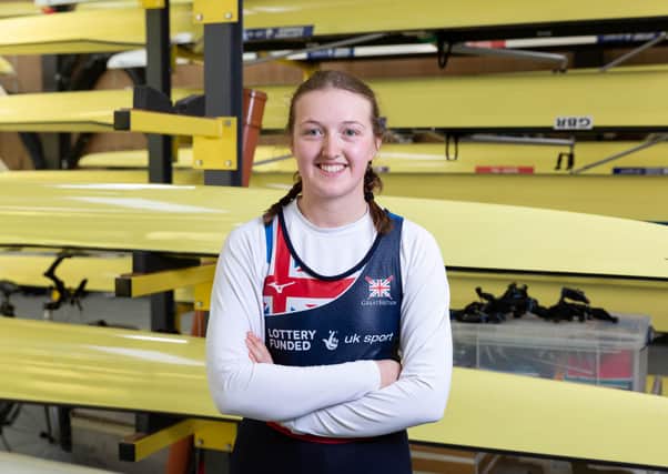GB Para-rower and 2018 World Champion Ellen Buttrick photographed at the Redgrave Pinsent Rowing Lake, Caversham Picture: British oOwing