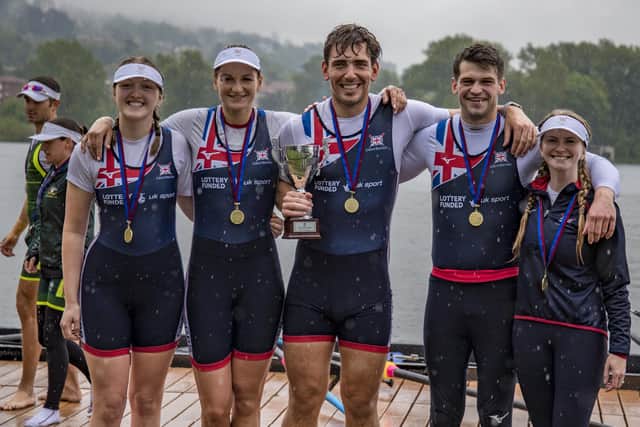 Ellen Buttrick is currentlyw orld chamption in the PR3 mixed coxed four rowing squad Picture: All Mark One