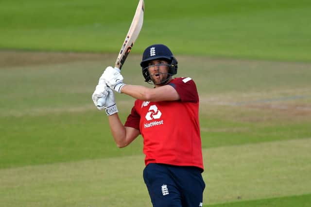 Number one: Yorkshire and England's Dawid Malan the world's No1-ranked T20 batsman. Picture: PA