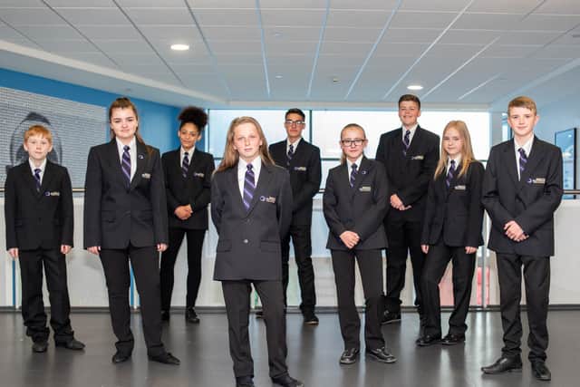 Outwood Grange Academies Trust has saved more than six hundred thousand plastic bottles from landfill thanks to its new eco-friendly uniform. Photo credit: Outwood Grange Academies Trust