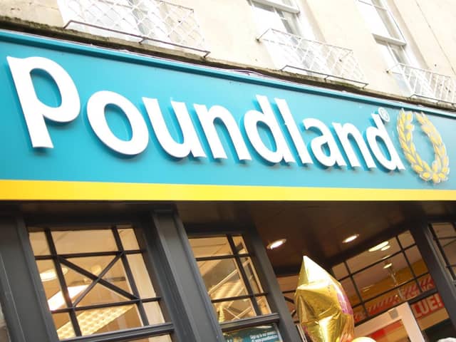 A Poundland store.