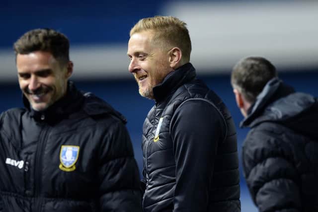 ALL SMILES: Sheffield Wednesday boss Garry Monk after victory over Bournemouth at Hillsborough on Tuesday night. Picture: Steve Ellis.