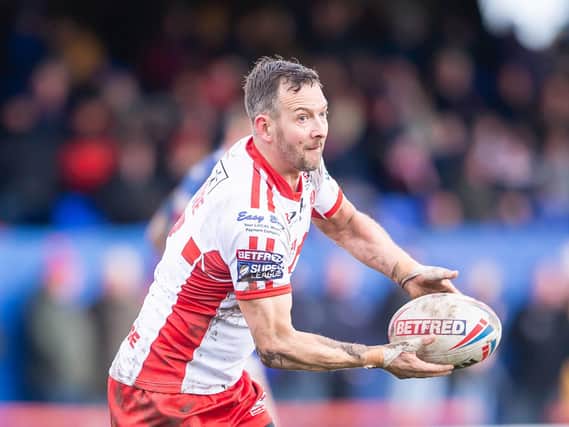 Danny McGuire in action for Hull KR last year before his retiring. (Allan McKenzie/SWpix.com)