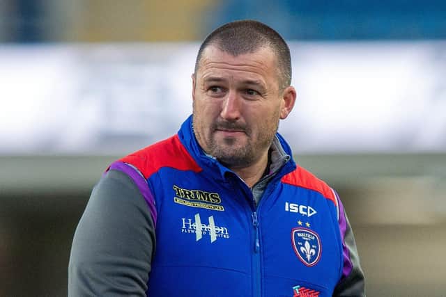 PROUD: Wakefield Trinity head coach, Chris Chester.
 Picture: Bruce Rollinson