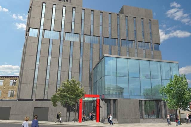 An artist impression of how the new building could look