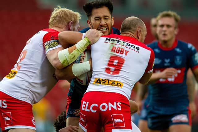 Nathaniel Peteru has left Hull KR.  Picture Bruce Rollinson