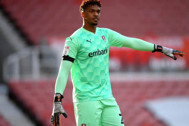 RECOVERY TIME: Jamal Blackman will have chance to rest an injured foot. Picture: Gareth Copley/Getty Images