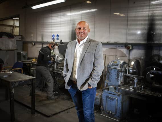 Stephen Lawler, managing director of Calder Metal Solutions. Picture: Tony Johnson