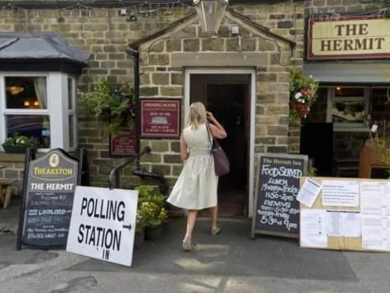 The Hermitt Inn was used as a polling station in 2016