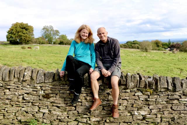 Keen walkers Andrew and Sarah Jackson launched Freet nine years ago at their home in Richmond Picture: Taylor Green