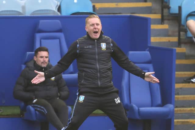 THE LAST TIME: Sheffield Wednesday manager Garry Monk on the touchline as Owls boss for rhwt turned out to be the final time, last Saturday. Picture: Richard Sellers/PA