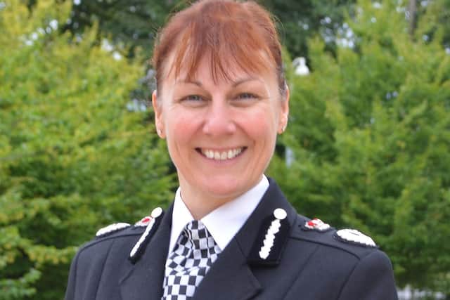 North Yorkshire Police Chief Constable Lisa Winward