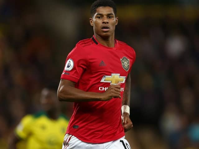 The Work and Pensions Secretary struggled to mention the words 'Marcus Rashford' during a Parliamentary statement on child food poverty.