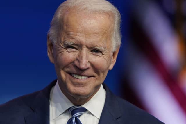 Joe Biden is President-elect of the United States.