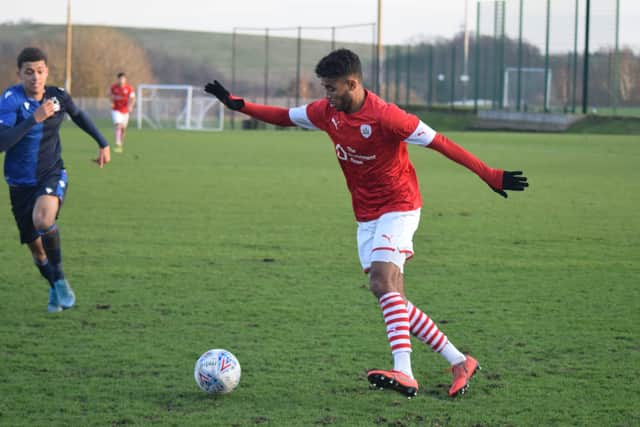 Romal Palmer in training for Barnsley (Picture: Barnsley FC)