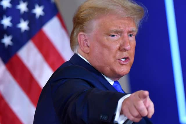 President Donald Trump has still to concede defeat to Joe Biden nearly 10 days after America went to the polls.