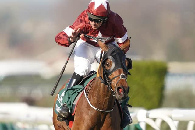 Dual Grand National hero Tiger Roll reappears at Cheltenham today.