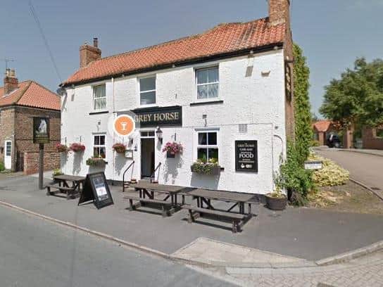 The Grey Horse Pub in Elvington, near York.