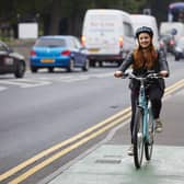 The Leeds to Bradford cycle superhighway.