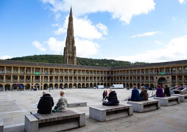The Piece Hall is emblematic of Halifax.