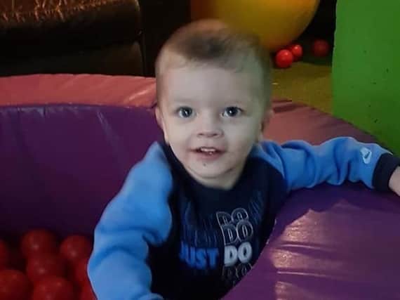Picture of Keigan O'Brien, issued by South Yorkshire Police on behalf of Keigan's family