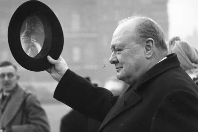 Winston Churchill's inclusion in the report has been among its most controversial aspects. (Photo by Central Press/Getty Images)