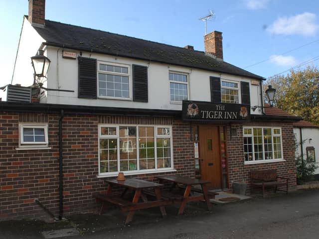 The Tiger Inn pub in Coneythorpe