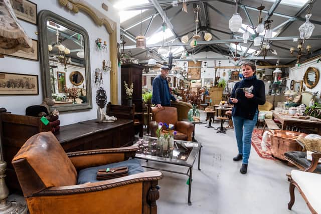 The French House run by Stephen Hazell and Kath Wakefield in York, has been given the title of one of the world's best antique and vintage furniture stores