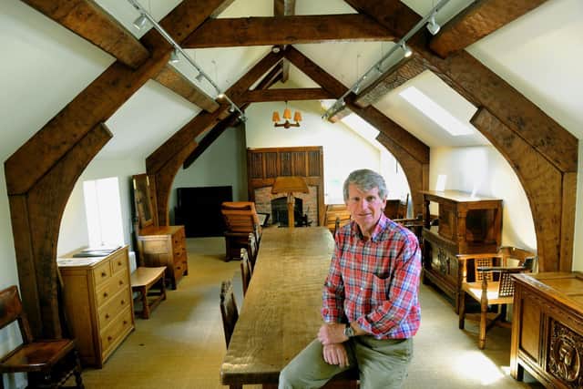 Mouseman descendant Ian Thompson is now managing director of the family-owned furniture business