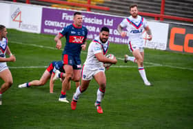 PRIZED ASSET: Kelepi Tanginoa has delighted his Wakefield Trinity bosses by agreeing to stay at the Super League until the end of the 2024 season. Picture: James Hardisty.