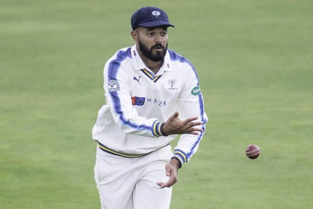 Azeem Rafiq playing for Yorkshire in 2017 (Picture: SWPix.com)