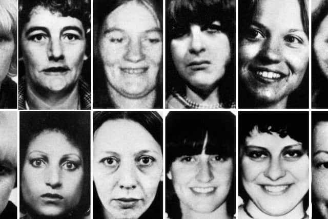 The women killed by Peter Sutcliffe