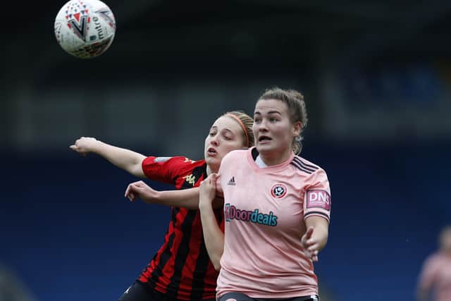 Sheffield United Women, in action against Lewes Women, are now managed by Neil Redfearn (Picture: Darren Staples/Sportimage)