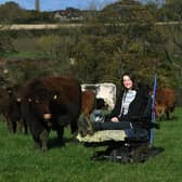 Holly has not let her health difficulties stop her dream of farming