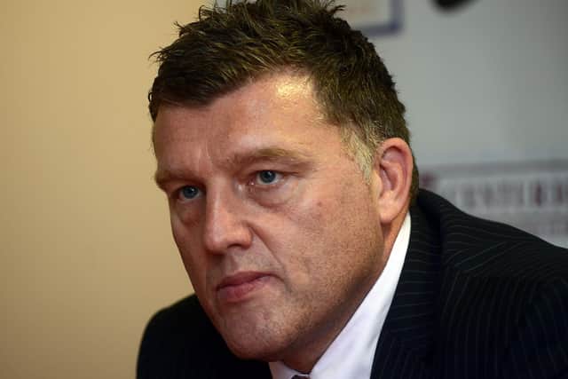 Doncaster Rovers chief executive Gavin Baldwin: Ambitious.