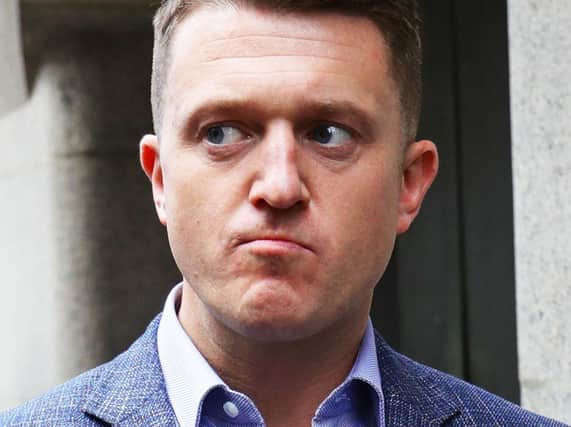 Tommy Robinson, whose real name is Stephen Yaxley-Lennon, is being sued for damages by Jamal Hijazi
