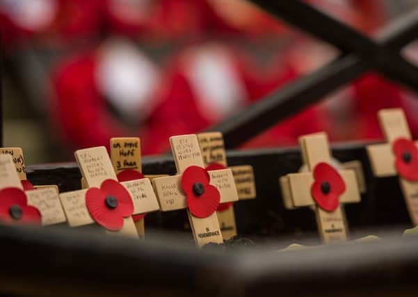 Remembrance was marked differently this year as a result of the pandemic.