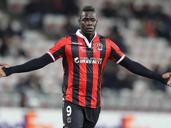CONNECTION: Free agent Mario Balotelli played under Barnsley co-chairman Chien Lee at Nice