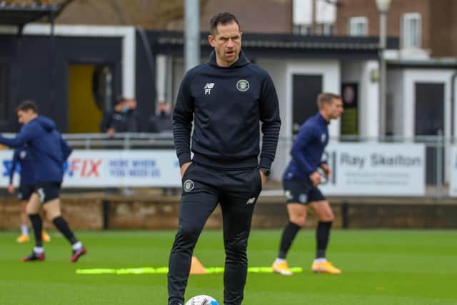 Paul Thirlwell took charge of Town for Saturday's home draw with Crawley and will again oversee matters from the touchline at Leyton Orient this weekend.